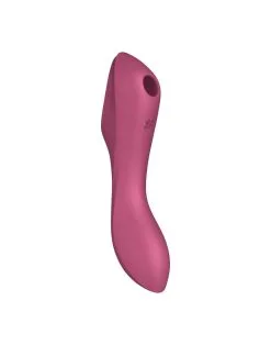 Satisfyer - Curve - Trinity 3-in-1 Vibrator - Rood -Sex Toys winkel Satisfyer Curve Trinity 3 in 1 Vibrator rood 3