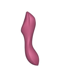 Satisfyer - Curve - Trinity 3-in-1 Vibrator - Rood -Sex Toys winkel Satisfyer Curve Trinity 3 in 1 Vibrator rood 4