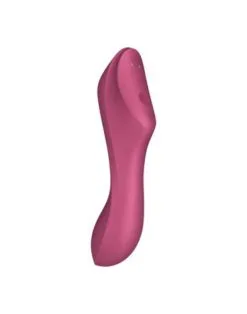 Satisfyer - Curve - Trinity 3-in-1 Vibrator - Rood -Sex Toys winkel Satisfyer Curve Trinity 3 in 1 Vibrator rood 8