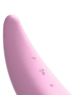 Satisfyer - Curvy 3+ Pink App Controlled Luchtdruk Opleg Vibrator -Sex Toys winkel Satisfyer Curvy 3 pink app controlled luchtdruk opleg vibrator 8