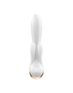 Satisfyer - Double Flex Rabbit Tarzan Vibrator Met App Control - Wit 12 Satisfyer - Double Flex Rabbit Tarzan Vibrator Met App Control - Wit -Sex Toys winkel Satisfyer Double Flex Rabbit Tarzan Vibrator met APP control wit 5