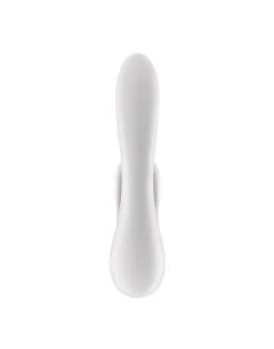 Satisfyer - Double Flex Rabbit Tarzan Vibrator Met App Control - Wit 13 Satisfyer - Double Flex Rabbit Tarzan Vibrator Met App Control - Wit -Sex Toys winkel Satisfyer Double Flex Rabbit Tarzan Vibrator met APP control wit 6