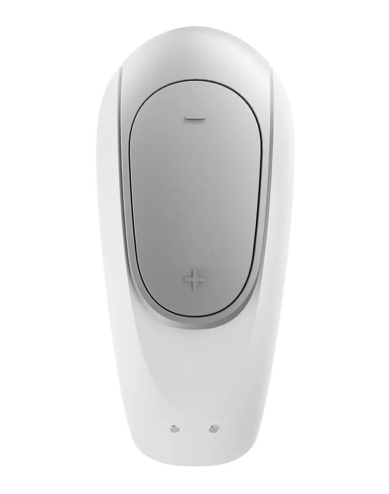 Satisfyer - Double Fun Luxe Partner Vibrator Met App Control - Wit 6 Satisfyer - Double Fun Luxe Partner Vibrator Met App Control - Wit - Afbeelding 6