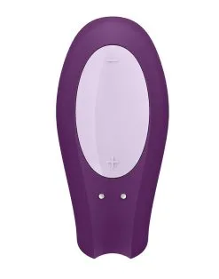 Satisfyer - Double Joy Met App En Bluetooth Partner Vibrator - Paars 12 Satisfyer - Double Joy Met App En Bluetooth Partner Vibrator - Paars -Sex Toys winkel Satisfyer Double Joy Met app en Bluetooth Partner Vibrator paars 6