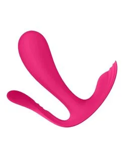Satisfyer - Draagbare Vibrator Met Anaal Stimulator Top Secret Plus - Roze -Sex Toys winkel Satisfyer Draagbare Vibrator met Anaal Stimulator TOP SECRET PLUS roze 3