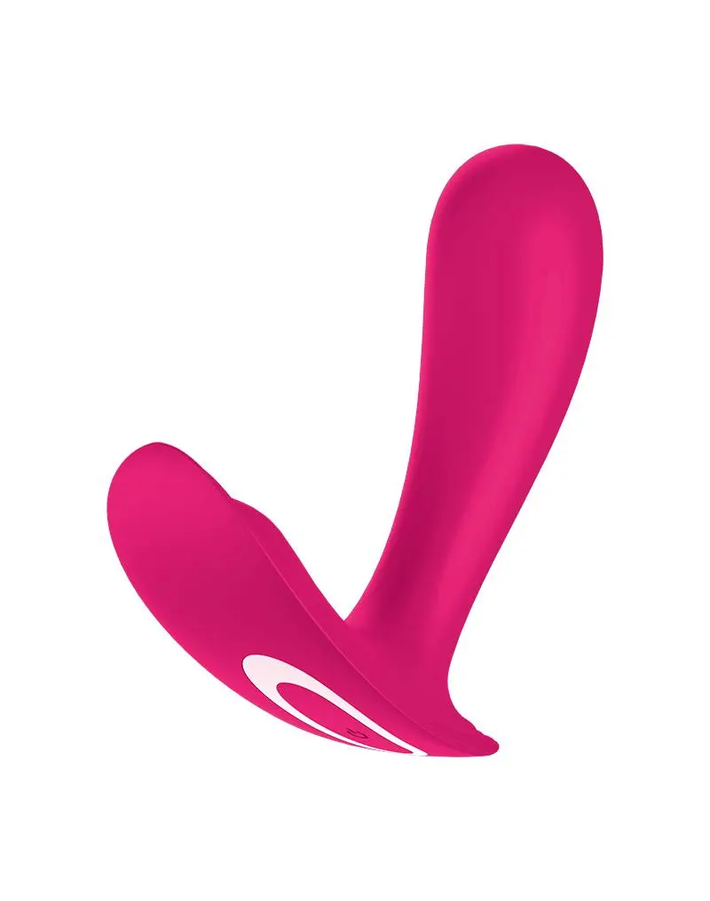 Satisfyer - Draagbare Vibrator Met Anaal Stimulator Top Secret - Roze 1 Satisfyer - Draagbare Vibrator Met Anaal Stimulator Top Secret - Roze
