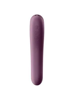 Satisfyer - Dual Kiss Luchtdruk + G-Spot Vibrator 2-in-1 Met App Control - Paars 7 Satisfyer - Dual Kiss Luchtdruk + G-Spot Vibrator 2-in-1 Met App Control - Paars -Sex Toys winkel Satisfyer Dual Kiss Luchtdruk G Spot Vibrator 2 in 1 met APP control Paars 3