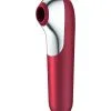 Satisfyer - Dual Love Vibrerende Luchtdruk Vibrator Met Bluetooth En App Control - Rood