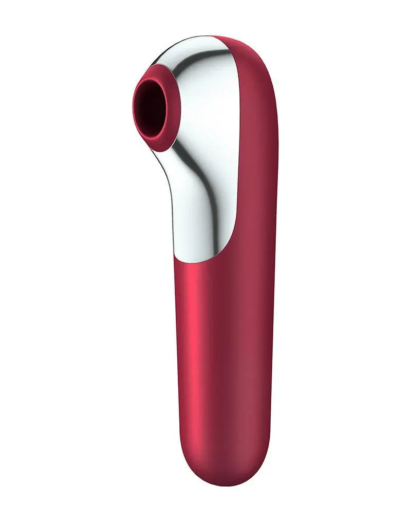 Satisfyer - Dual Love Vibrerende Luchtdruk Vibrator Met Bluetooth En App Control - Rood 1 Satisfyer - Dual Love Vibrerende Luchtdruk Vibrator Met Bluetooth En App Control - Rood