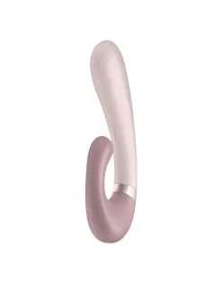 Satisfyer - Heat Wave - Verwarmde Rabbit Vibrator Met App Control - Mauve