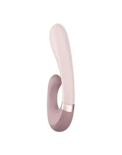 Satisfyer - Heat Wave - Verwarmde Rabbit Vibrator Met App Control - Mauve -Sex Toys winkel Satisfyer Heat Wave Verwarmde Rabbit Vibrator Met App Control Mauve 4