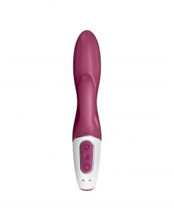 Satisfyer - Heated Affair Verwarmde G-spot Vibrator En Rabbit Vibrator Met App Control - Berry Rood -Sex Toys winkel Satisfyer Heated Affair Verwarmde G spot Vibrator en Rabbit Vibrator met APP control berry rood 3