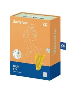 Satisfyer - High Fly Vinger Vibrator - Geel -Sex Toys winkel Satisfyer High Fly Vinger Vibrator geel 6