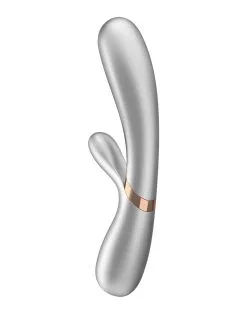 Satisfyer - Hot Love Verwarmende Vibrator Met App Control - Zilver -Sex Toys winkel Satisfyer Hot Love Verwarmende Vibrator met APP Control zilver 4