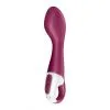 Satisfyer - Hot Spot Verwarmde G-spot Vibrator Met App Control - Berry Rood