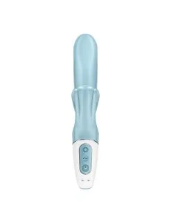 Satisfyer - Love Me - Rabbit Vibrator - Lichtblauw 10 Satisfyer - Love Me - Rabbit Vibrator - Lichtblauw -Sex Toys winkel Satisfyer Love Me Rabbit Vibrator Lichtblauw 4