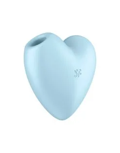 Satisfyer - Luchtdruk Vibrator CUTIE HEART - Lichtblauw