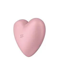 Satisfyer - Luchtdruk Vibrator CUTIE HEART - Roze -Sex Toys winkel Satisfyer Luchtdruk Vibrator CUTIE HEART roze 7
