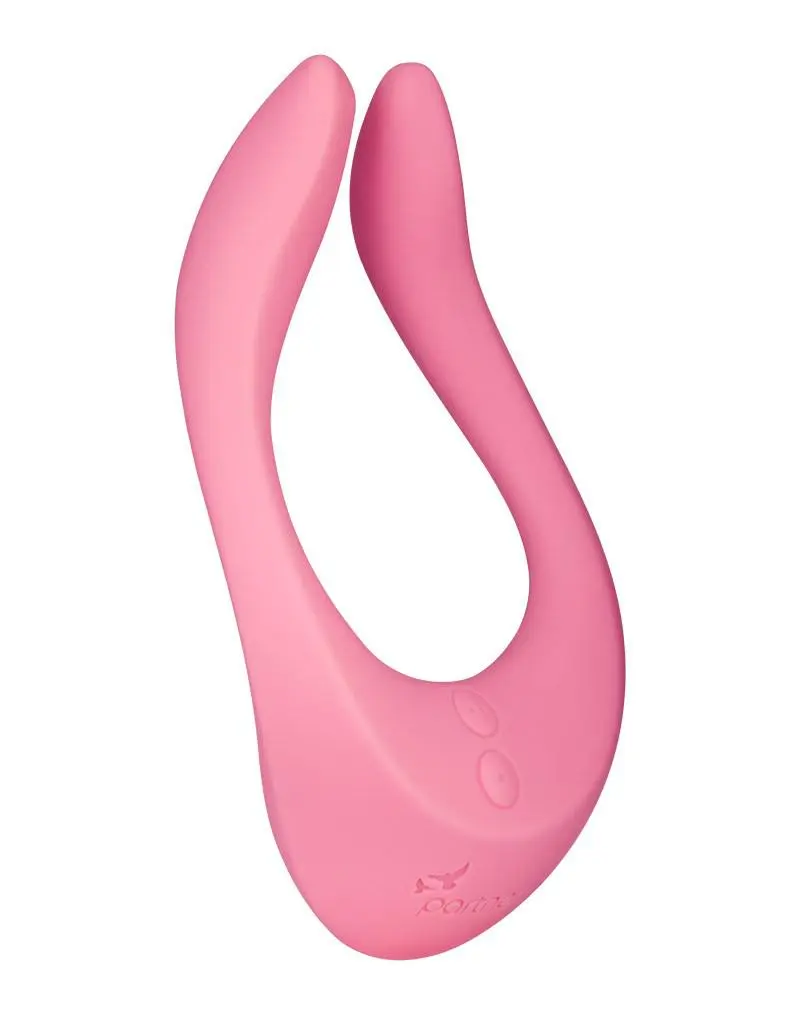 Satisfyer - Partner Vibrator Multifun 2 - Roze 3 Satisfyer - Partner Vibrator Multifun 2 - Roze - Afbeelding 3