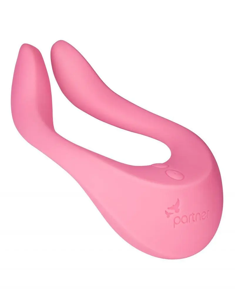 Satisfyer - Partner Vibrator Multifun 2 - Roze 7 Satisfyer - Partner Vibrator Multifun 2 - Roze - Afbeelding 7