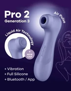Satisfyer - Pro 2 Generation 3 Luchtdruk Vibrator Met App Control - Lila 10 Satisfyer - Pro 2 Generation 3 Luchtdruk Vibrator Met App Control - Lila -Sex Toys winkel Satisfyer Pro 2 Generation 3 Luchtdruk Vibrator Met App Control Lila 3