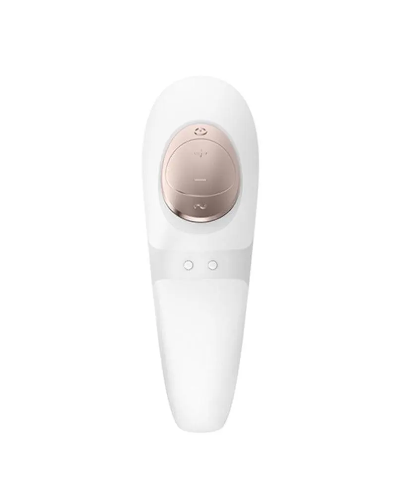 Satisfyer - Pro 4 Luchtdruk Vibrator Koppels - Wit/Brons 5 Satisfyer - Pro 4 Luchtdruk Vibrator Koppels - Wit/Brons - Afbeelding 5