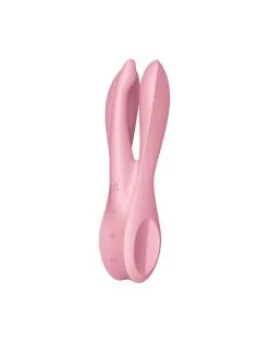 Satisfyer - Threesome 1 Multi Vibrator Met 3 Voelsprieten - LichtRoze