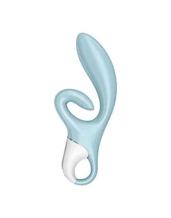 Satisfyer - Touch Me - Rabbit Vibrator - Lichtblauw -Sex Toys winkel Satisfyer Touch Me Rabbit Vibrator Lichtblauw 4