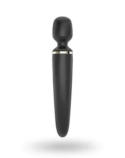Satisfyer - Wand Vibrator Wand-er Woman - Zwart -Sex Toys winkel Satisfyer Wand Vibrator Wand er Woman zwart 3
