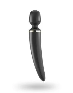Satisfyer - Wand Vibrator Wand-er Woman - Zwart -Sex Toys winkel Satisfyer Wand Vibrator Wand er Woman zwart 4