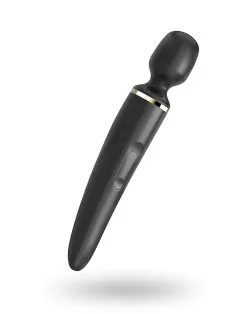Satisfyer - Wand Vibrator Wand-er Woman - Zwart -Sex Toys winkel Satisfyer Wand Vibrator Wand er Woman zwart 6