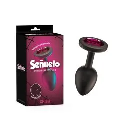 Señuelo - Booty Fantasy - Siliconen Buttplug Met Roze Siersteen -Sex Toys winkel Senuelo Booty Fantasy Siliconen Buttplug Met Roze Siersteen 7