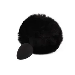 Señuelo - Siliconen Buttplug Met Konijnenstaart - Zwart -Sex Toys winkel Senuelo Siliconen Buttplug Met Konijnenstaart Zwart 3