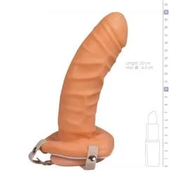 Seven Creations Strap-on Vibrerende Holle Penisverlenger 9 Seven Creations Strap-on Vibrerende Holle Penisverlenger -Sex Toys winkel Seven Creations Strap on Vibrerende Holle Penisverlenger 4