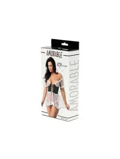 Amorable By Rimba Sexy En Transparant Serveerster Of Dirndl Jurkje -Sex Toys winkel Sexy en transparant serveerster of dirndl jurkje 3