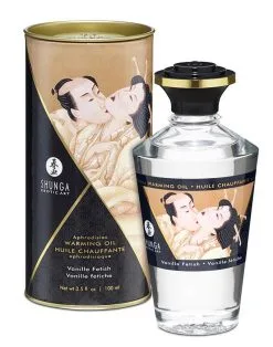 Shunga - Aphrodisiac - Verwarmende Olie Voor Erogene Zones - Om Te Kussen/Likken - Vanilla Fetish