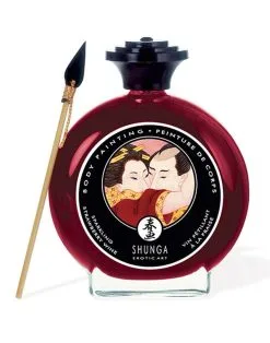 Shunga - Eetbare Bodypaint StrawBerry Champagne