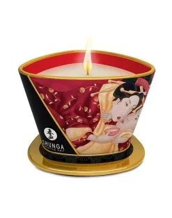 Shunga - Massagekaars StrawBerry Wine Romance