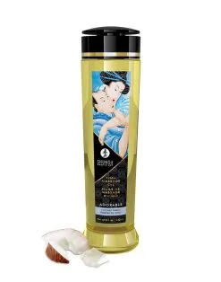 Shunga - Massageolie Adorable Coconut - 240 Ml