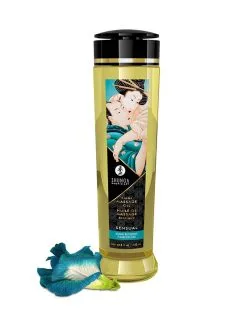 Shunga - Massageolie Sensual Island Flowers - 240 Ml