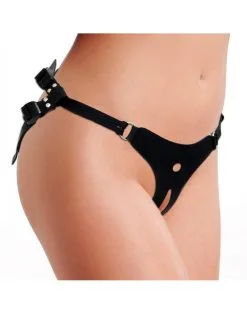 Rimba Bondage Play Siliconen Strap-On Harnas Zonder Dildo