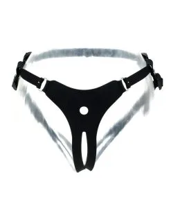 Rimba Bondage Play Siliconen Strap-On Harnas Zonder Dildo -Sex Toys winkel Siliconen Strap On Harnas zonder Dildo 4