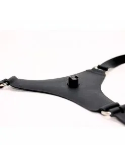 Rimba Latex Play Siliconen Strap-on/voorbinddildo Harnasje Met Dildo -Sex Toys winkel Siliconen Strap onvoorbinddildo Harnasje Met dildo 5