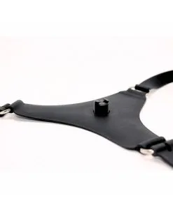 Rimba Bondage Play Siliconen Voorbind String Met Grote Dildo - Verstelbaar -Sex Toys winkel Siliconen voorbind string met grote dildo verstelbaar 5