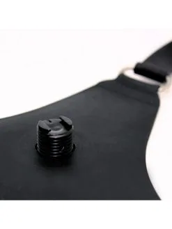 Rimba Latex Play Siliconen Voorbinddilo Met G-string Harnasje -Sex Toys winkel Siliconen voorbinddilo met G string harnasje 4