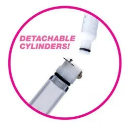 Size Matters - Tepelpomp Systeem Met Afneembare Acryl Cylinders -Sex Toys winkel Size Matters Tepelpomp Systeem Met Afneembare Acryl cylinders 6
