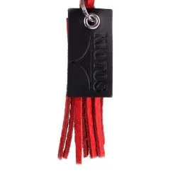 Kiotos Leather Sleutelhanger Met Leren Zweepje - Rood -Sex Toys winkel Sleutelhanger met leren zweepje rood 3