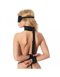 Rimba Bondage Play Soft Bondage Set Met Klittenband (3-delig)