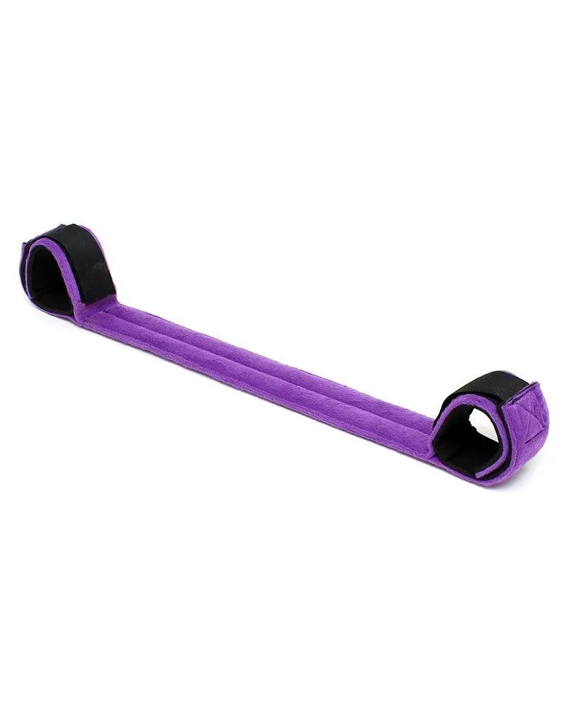 Rimba Bondage Play Spreader Bar - Spreidstang Met Twee Boeien - Zwart 2 Rimba Bondage Play Spreader Bar - Spreidstang Met Twee Boeien - Zwart - Afbeelding 2