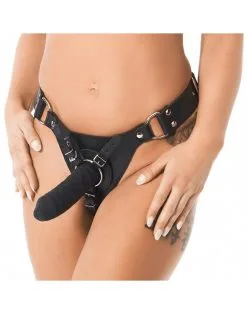 Rimba Bondage Play Stevig En Luxe Strap-on Harnas Van Tuigleer 5 Rimba Bondage Play Stevig En Luxe Strap-on Harnas Van Tuigleer -Sex Toys winkel Stevig en luxe strap on harnas van tuigleer 3